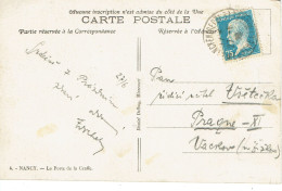 Tarifs Postaux Etranger Du 01-02-1926 (50) Pasteur N° 177 75 C.  Carte Postale Etranger Prague Réublique Tchèque  RARE 2 - 1922-26 Pasteur