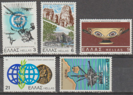 Grece N° 1428 à 1432 ** Année 1981 Anniversaires Et événements - Nuovi