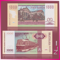 Matej Gabris 1000 Korun Slovakia Tramvaj T3P 2020 Version 2 Paper Private Note - Slowakei