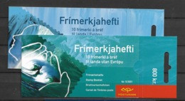 2001 MNH Iceland, Europa Postfris - Libretti