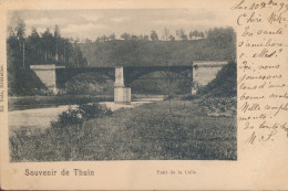 SOUVENIR DE THUIN  PONT DE LA CELLE - Thuin