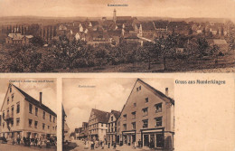 Munderkingen A.D. Gasthof Zum Adler Marktstraße Panorama Gl1930 #170.820 - Otros & Sin Clasificación