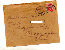 Lettre Cachet Payerne Sur Helvetia + Ruggwil - Postmark Collection