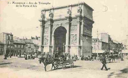 13 - Marseille - Arc De Triomphe De La Porte D'Aix - Animée - Attelage De Chevaux - Carte Neuve - CPA - Voir Scans Recto - Zonder Classificatie