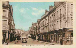 02 - Saint Quentin - Rue D'Isle - Animée - Automobiles - CPA - Voir Scans Recto-Verso - Saint Quentin