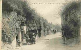 60 - Creil - Rue Du Haut Des Tufs - Animé - CPA - Voir Scans Recto-Verso - Creil