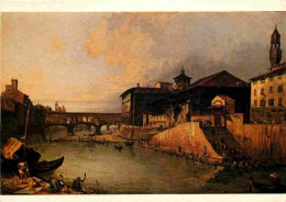 Art - Peinture - T Moricci - L'Arno E Il Ponte Vecchio - Firenze Museo Firenze Com'era - CPM - Carte Neuve - Voir Scans  - Peintures & Tableaux