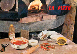 Recettes De Cuisine - Pizza - Gastronomie - Carte Dentelée - CPM - Carte Neuve - Voir Scans Recto-Verso - Recipes (cooking)