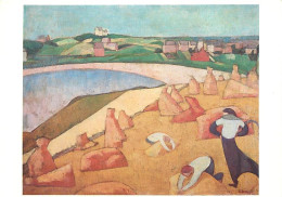 Art - Peinture - Emile Bernard - La Moisson Au Bord De La Mer, 1891 - CPM - Carte Neuve - Voir Scans Recto-Verso - Malerei & Gemälde