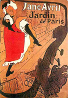 Publicite - Jane Avril - Jardin De Paris - Danse Et Magie - Carte Neuve - CPM - Voir Scans Recto-Verso - Reclame