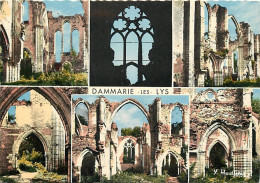 77 - Dammarie Les Lys - Ruines Romantiques De L'abbaye Royale Du Lys - Multivues - CPM - Voir Scans Recto-Verso - Dammarie Les Lys