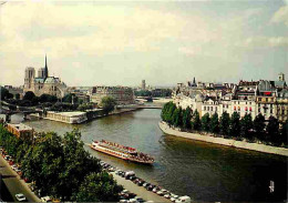 75 - Paris - Cathédrale Notre Dame - L'Ile De La Cité - La Seine - Les Quais De L'ile Saint Louis - Carte Neuve - CPM -  - Notre Dame De Paris