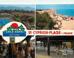 66 - Saint Cyprien - Camping Cala Cogo - Multivues - CPM - Voir Scans Recto-Verso - Saint Cyprien
