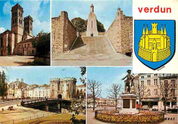 55 - Verdun - Multivues - Automobiles - Blasons - CPM - Voir Scans Recto-Verso - Verdun