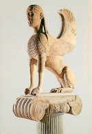 Grèce - Delphes - Delphi - Musée De Delphes - Le Sphinx Des Naxiens - Antiquité - Carte Neuve - CPM - Voir Scans Recto-V - Griechenland