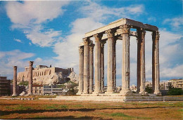 Grèce - Athènes - Athína - Olympie - Le Temple De Zeus Olympien - Carte Neuve - CPM - Voir Scans Recto-Verso - Griechenland