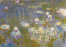 Art - Peinture - Claude Monet - Yellow And Lilac Water Lilies - Détail - CPM - Voir Scans Recto-Verso - Malerei & Gemälde