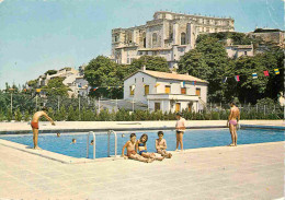 26 - Grignan - La Piscine Et Le Château - Carte Dentelée - CPSM Grand Format - Etat Froissures Visibles - Voir Scans Rec - Grignan