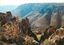 48 - Les Gorges Du Tarn - Du Causse Méjean échappée Sur Les Gorges - Flamme Postale - CPM - Voir Scans Recto-Verso - Gorges Du Tarn