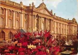 31 - Toulouse - La Façade Du Capitole Vu Du Marché Aux Fleurs - Flamme Postale - CPM - Voir Scans Recto-Verso - Toulouse