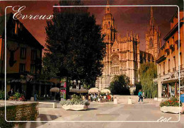 27 - Evreux - La Façade De La Cathédrale Notre-Dame - CPM - Voir Scans Recto-Verso - Evreux