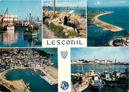 29 - Lesconil - Multivues - Bateaux - Folklore - Voir Scans Recto Verso  - Lesconil