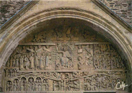 12 - Conques En Rouergue - Basilique Sainte-Foy - Le Tympan - Art Religieux - CPM - Voir Scans Recto-Verso - Autres & Non Classés