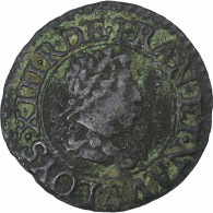 France, Louis XIII, Denier Tournois, 1622, Paris, Cuivre, TB+, CGKL:402 - 1610-1643 Louis XIII Le Juste