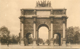 CPA France Paris Arc De Triomphe - Triumphbogen