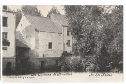 CPA CARTE POSTALE BELGIQUE BRUXELLES-ANDERLECHT LE MOULIN ÎLE SAINTE-HELENE AVANT 1905 - Anderlecht