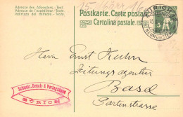 Zürich  Schweizer Druck & Verlaghaus    Firmen Gewerbestempel Besonderheiten - Stamped Stationery