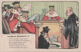 CPA A. VIGNOLA - L'affaire HUMBERT Ou "L'héritage Crawford" - Carte N°9 - 1902 - Escroquerie - Satire Politique - 1900-1949