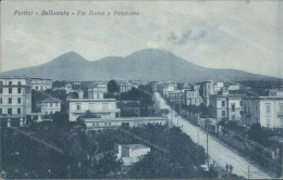 Cs218 Cartolina Portici Bellavista Via Nuova E Panorama Provincia Di Napoli - Napoli (Neapel)