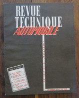 Revue Technique Automobile # 105. Janvier 1955 - Auto/Motorrad