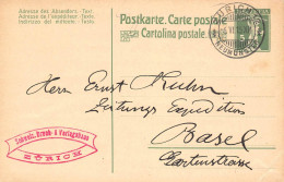 Zürich  Schweizer Druck & Verlaghaus    Firmen Gewerbestempel Besonderheiten - Stamped Stationery