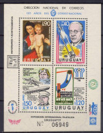 Uruguay 1977 Football Soccer World Cup, Rubens, Zeppelin, Nobel Prize S/s MNH -scarce- - 1978 – Argentina