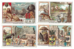 S 758, Liebig 6 Cards, Les Animaux Dans L'art (ref B19) - Liebig