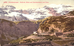 CLARIDENSTOCK, VORFRUTT, URI, ARCHITECTURE, MOUNTAIN, SWITZERLAND, POSTCARD - Other & Unclassified