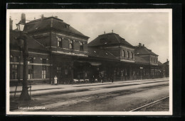 AK Leopoldov, Stanica, Ansicht Vom Bahnhof  - Eslovaquia