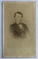 CDV Photographie Ancienne Portrait Homme - Photographe  BOISARD ? Jean Agède 36 Ans - Personnes Identifiées