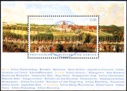 DEUTSCHLAND , 2005, MI  2475 ,  BLOCK 66,  PREUSSISCHE SCHLÖSSER UND GÄRTEN, GESTEMPELT, OBLITERE - Used Stamps