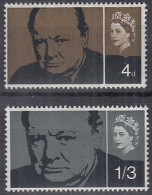 GROSSBRITANNIEN  384-385, Postfrisch **, Tod Von Winston Spencer Churchil, 1965 - Nuovi