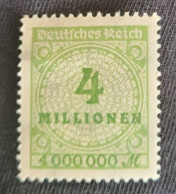 1 Million Deutschen Reich In Der Inflation Serie 1923 Ausgestellt - Used Stamps