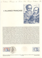 - Document Premier Jour L'ALLIANCE FRANCAISE - PARIS 19.2.1983 - - Documenten Van De Post