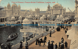 R061940 Court Of Honour. Franco British Exhibition. London. 1908. Valentine - Otros & Sin Clasificación