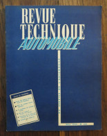 Revue Technique Automobile # 109. Mai 1955 - Auto/Moto