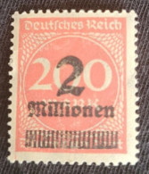 200 Million Deutschen Reich In Der Inflation Serie 1923 Ausgestellt - Gebruikt