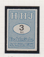 Zweden Spoorwegzegel Cat Svenska Järnvägsfraktmärken; Lijn H.H.J. Helsingborg-Hässleholms Järnväg 28 - Otros & Sin Clasificación