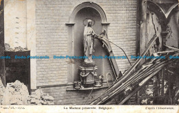 R060879 La Madone Preservee. Belgique. 1916. B. Hopkins - World