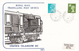 GB Engeland  1978 Royal Mail Travelling Post Office Crewe - Glasgow SC - Treinen